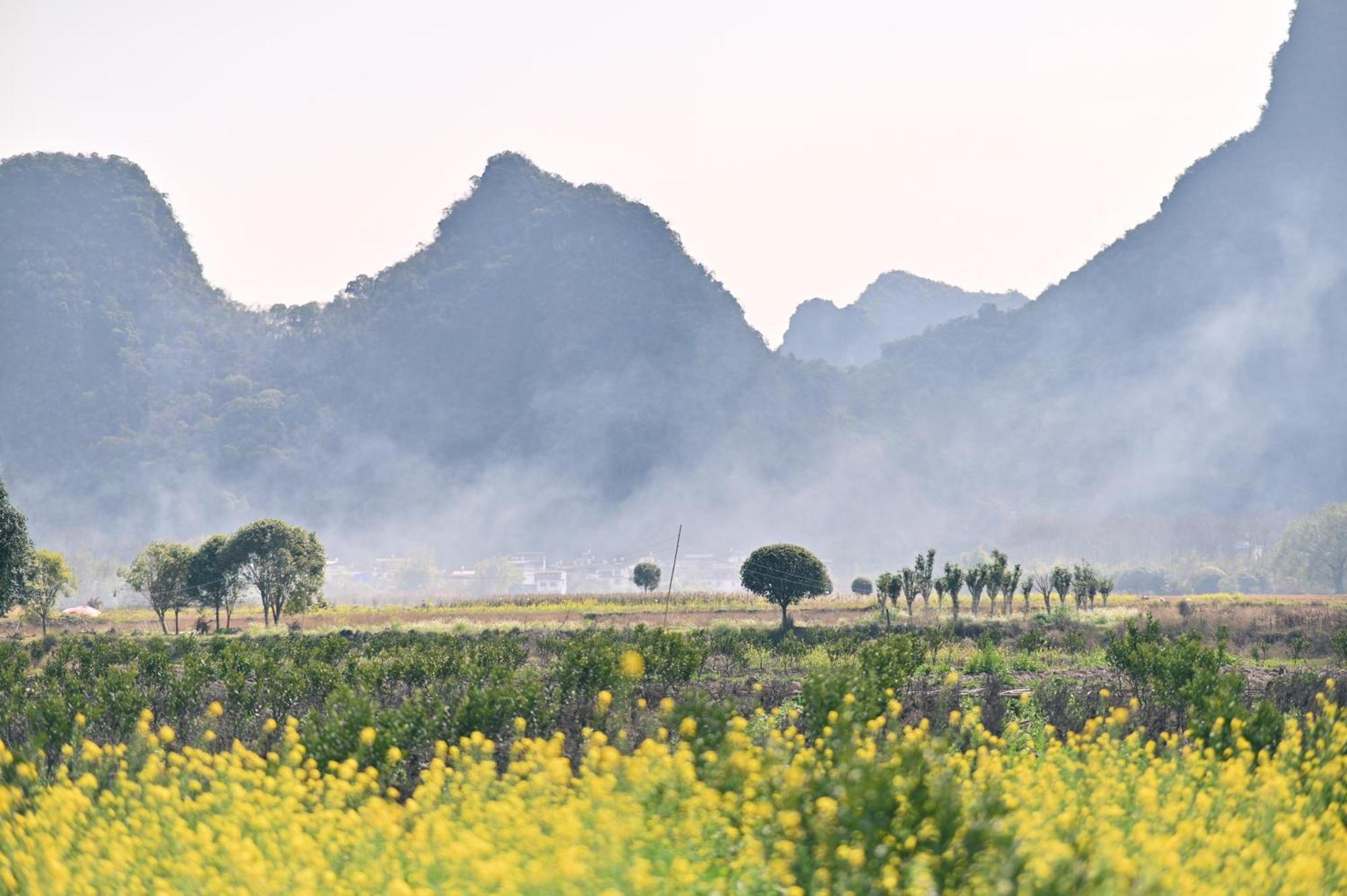 Yangshuo Hillside Homestay ภายนอก รูปภาพ